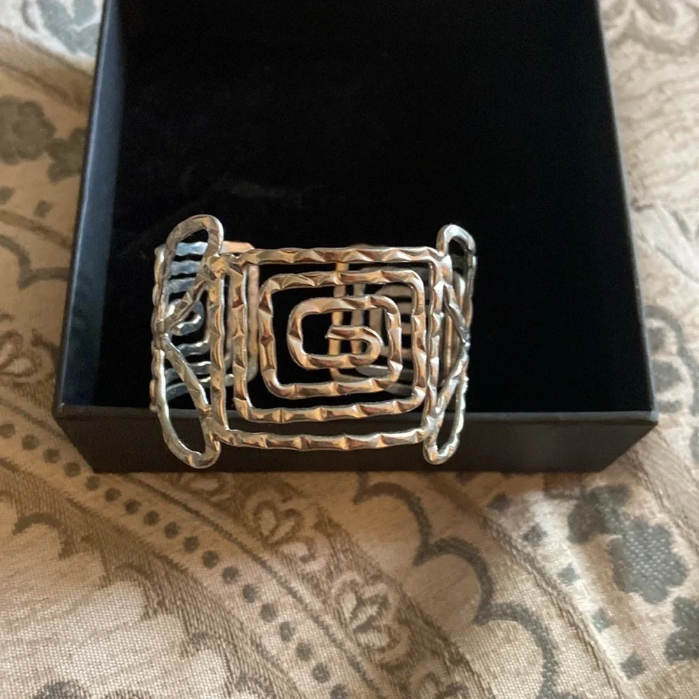 Silver Plated Cuff Bracelet